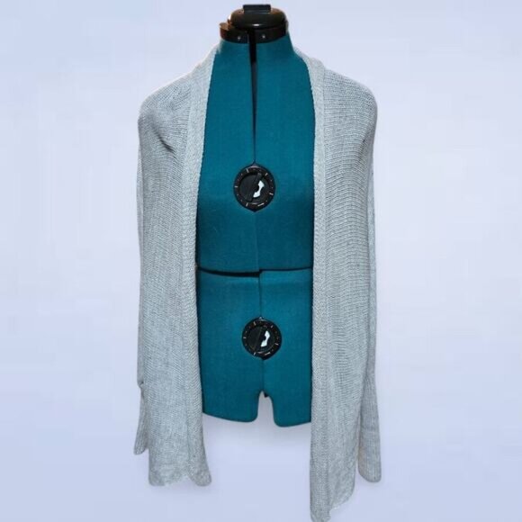 Eileen Fisher Sweater-Pin 100% Linen‎ Cardigan - Size Large - Picture 1 of 8